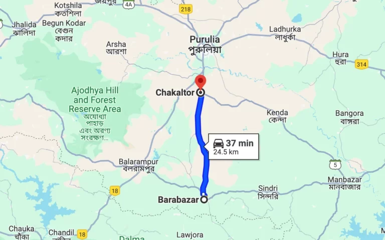 Barabazar-to-Chakoltor-Purulia-Route